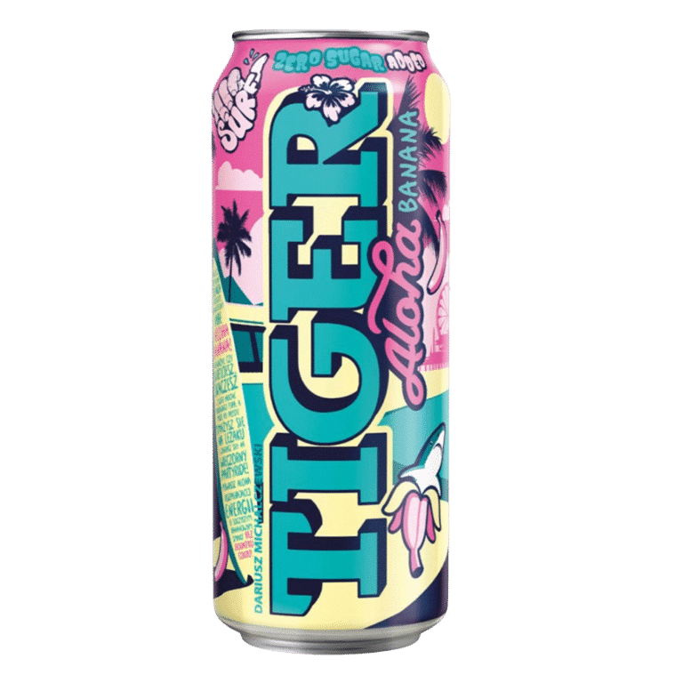 Tiger Energy Drink Aloha Banana 500ml - BigEnergy - Energydrinks and more